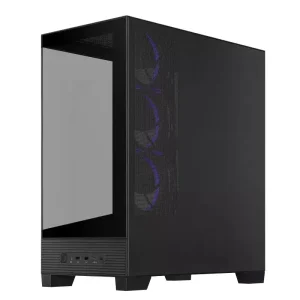 Корпус Asus A31 Plus Black Tempered Glass без БП (90DC00R0-B19000) UA
