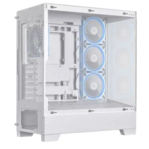 Корпус Asus A31 Plus White Tempered Glass без БП (90DC00R3-B19000) UA