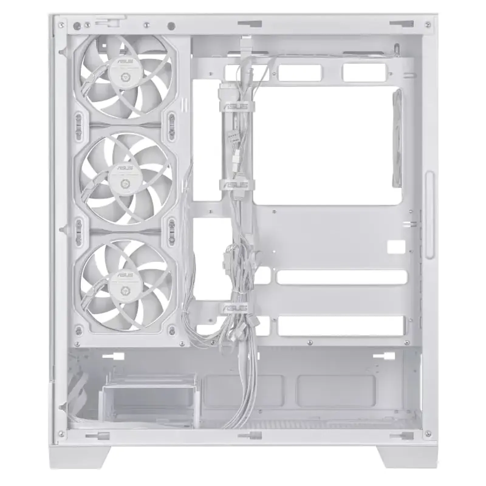 Корпус Asus A31 Plus White Tempered Glass без БП (90DC00R3-B19000) UA