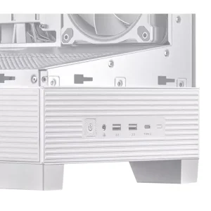 Корпус Asus A31 Plus White Tempered Glass без БП (90DC00R3-B19000) UA