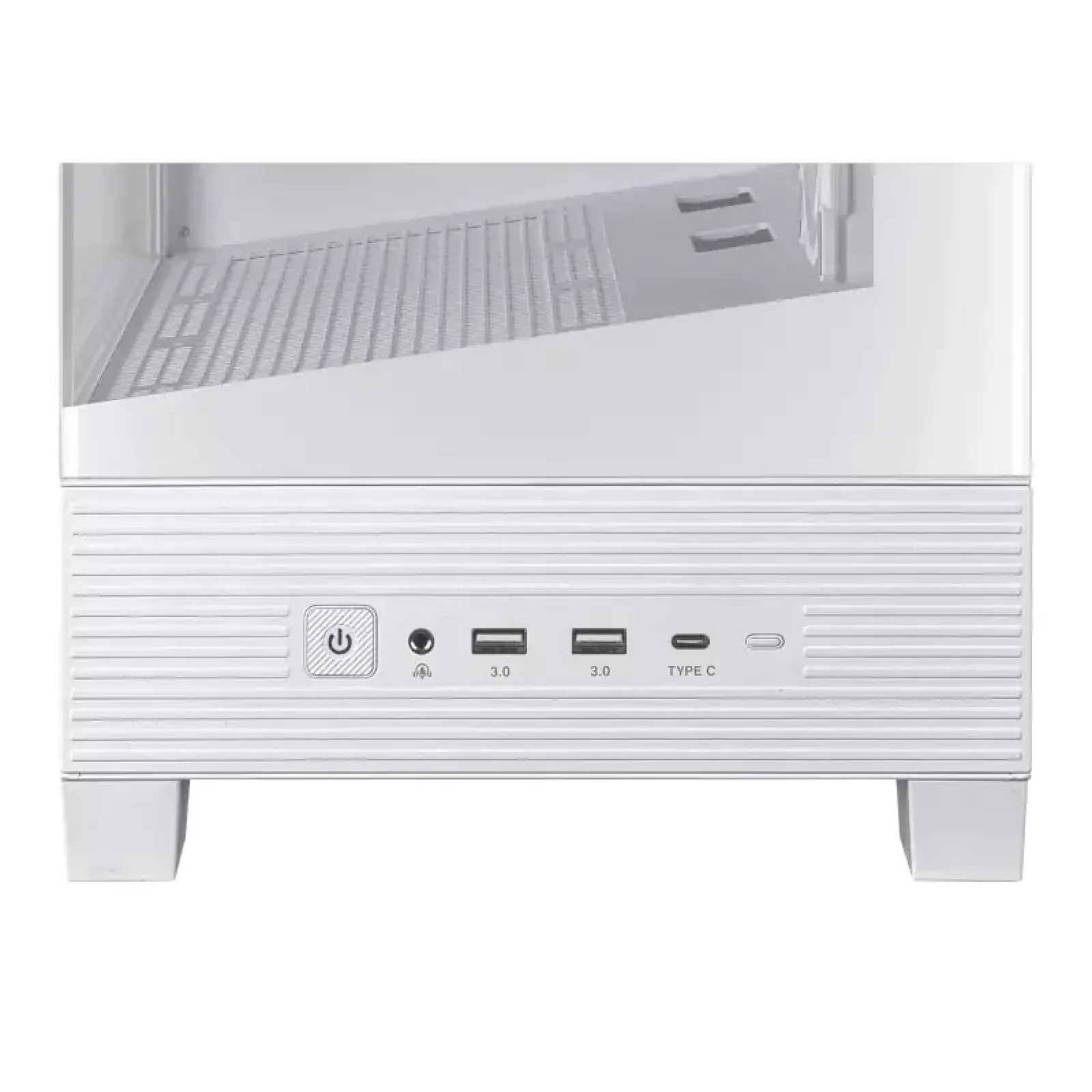 Корпус Asus A31 Plus White Tempered Glass без БП (90DC00R3-B19000) UA