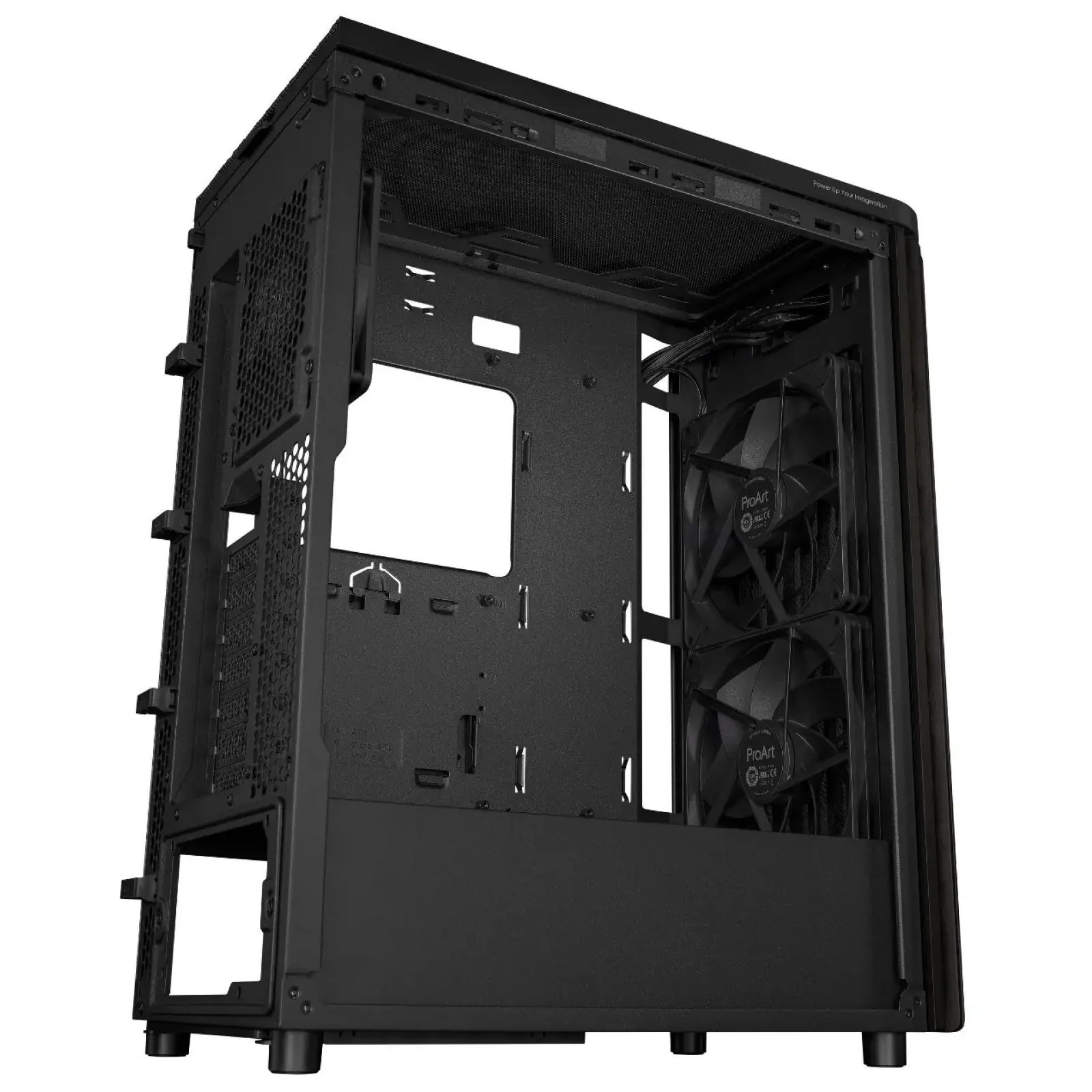 Корпус Asus ProArt PA401 Wood Edition - Tempered Glass без БЖ (90DC00M0-B39000) UA