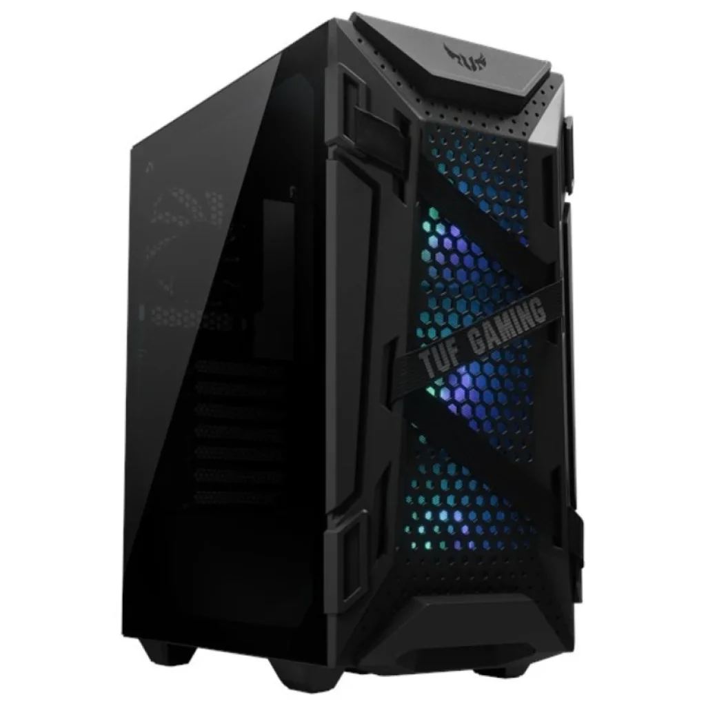Корпус Asus TUF Gaming GT301 Black без БП (90DC0040-B49000) UA