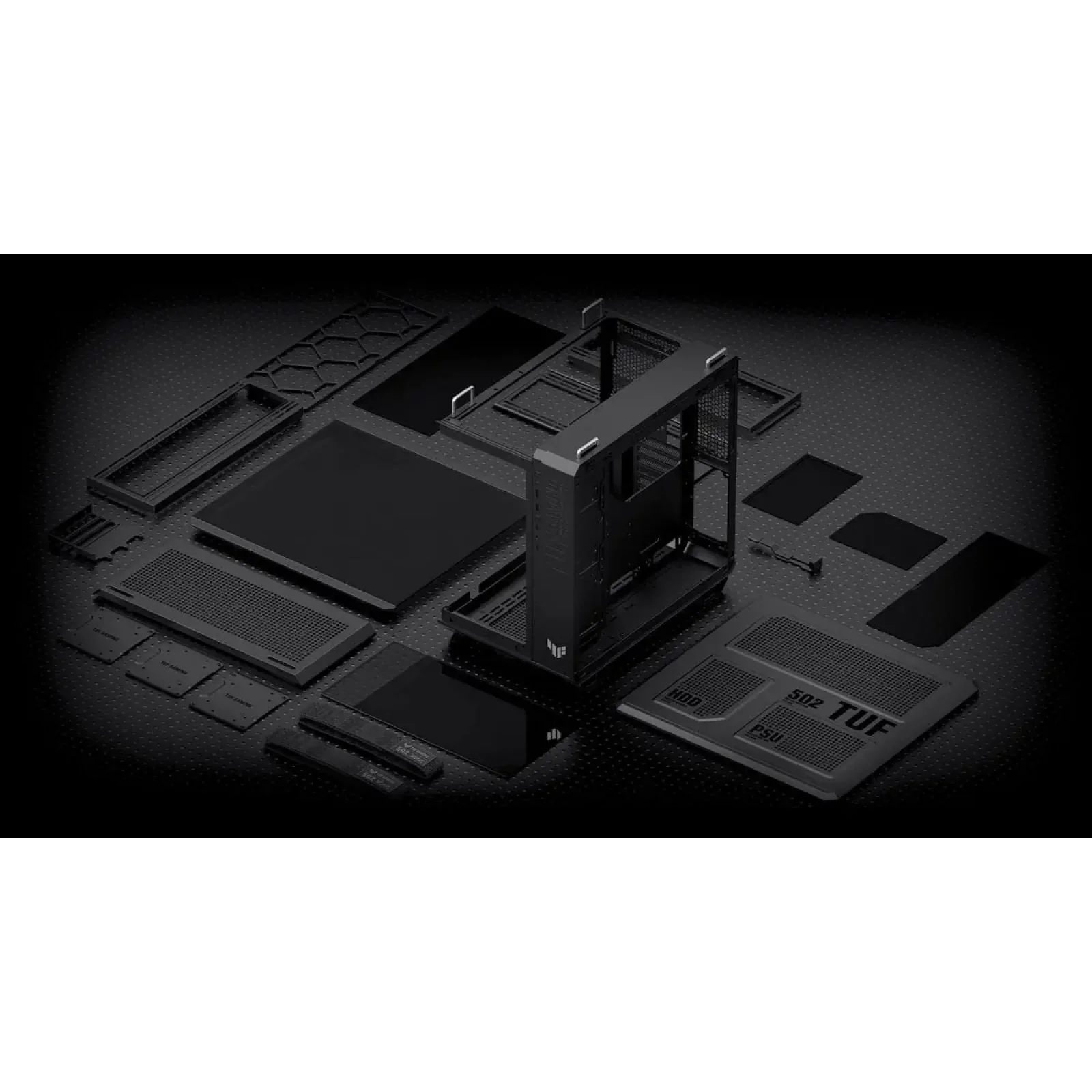 Корпус Asus TUF Gaming GT502 Horizon Black без БП (90DC0090-B19020) UA