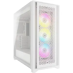 Корпус Corsair iCUE 5000D RGB AirFlow Tempered Glass White (CC-9011243-WW) без БП UA