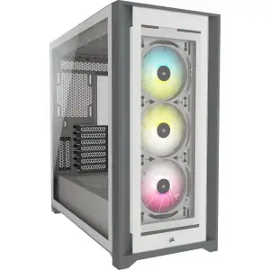 Корпус Corsair iCUE 5000X RGB Tempered Glass White (CC-9011213-WW) без БП UA
