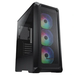 Корпус Cougar Archon 2 Mesh RGB Black без БЖ, Archon 2 Mesh RGB (Black) UA