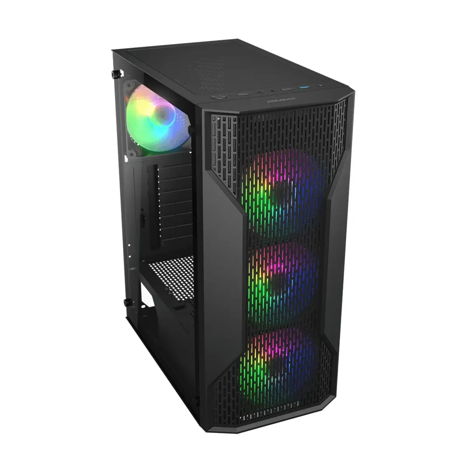 Корпус Cougar MX110 RGB Black без БП UA