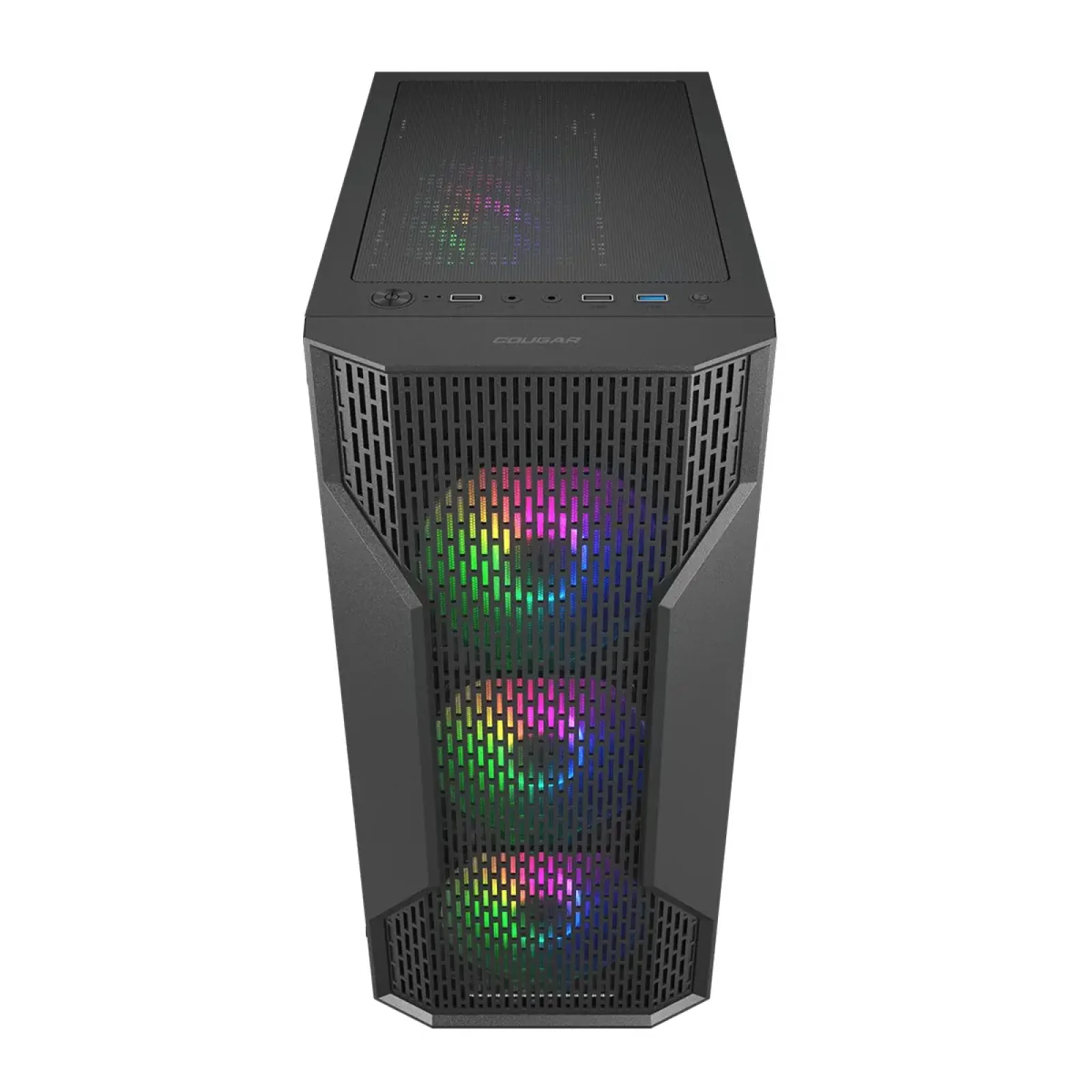 Корпус Cougar MX110 RGB Black без БП UA