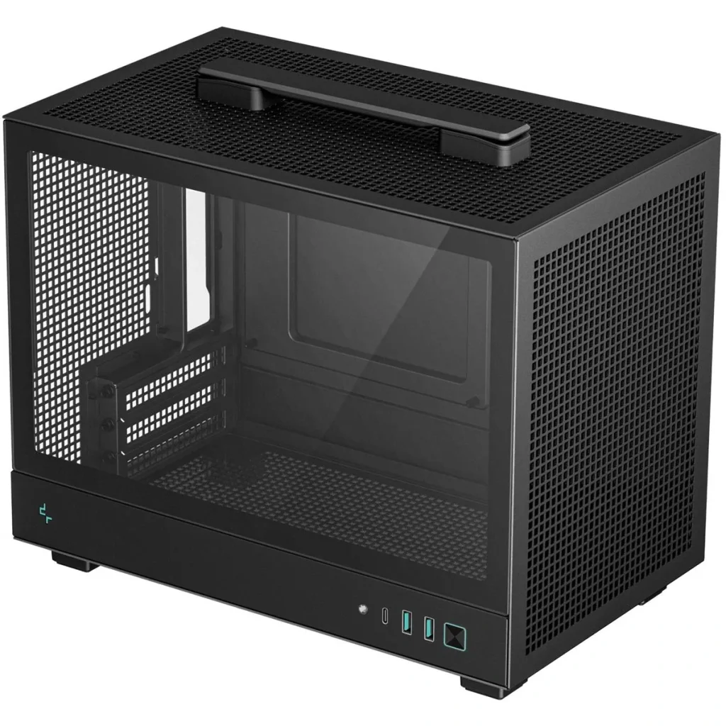 Корпус DeepCool CH160 Black (R-CH160-BKNGI0-G-1) без БЖ UA