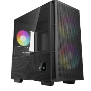 Корпус DeepCool CH360 Digital Black (R-CH360-BKAPE3D-G-1) без БЖ UA