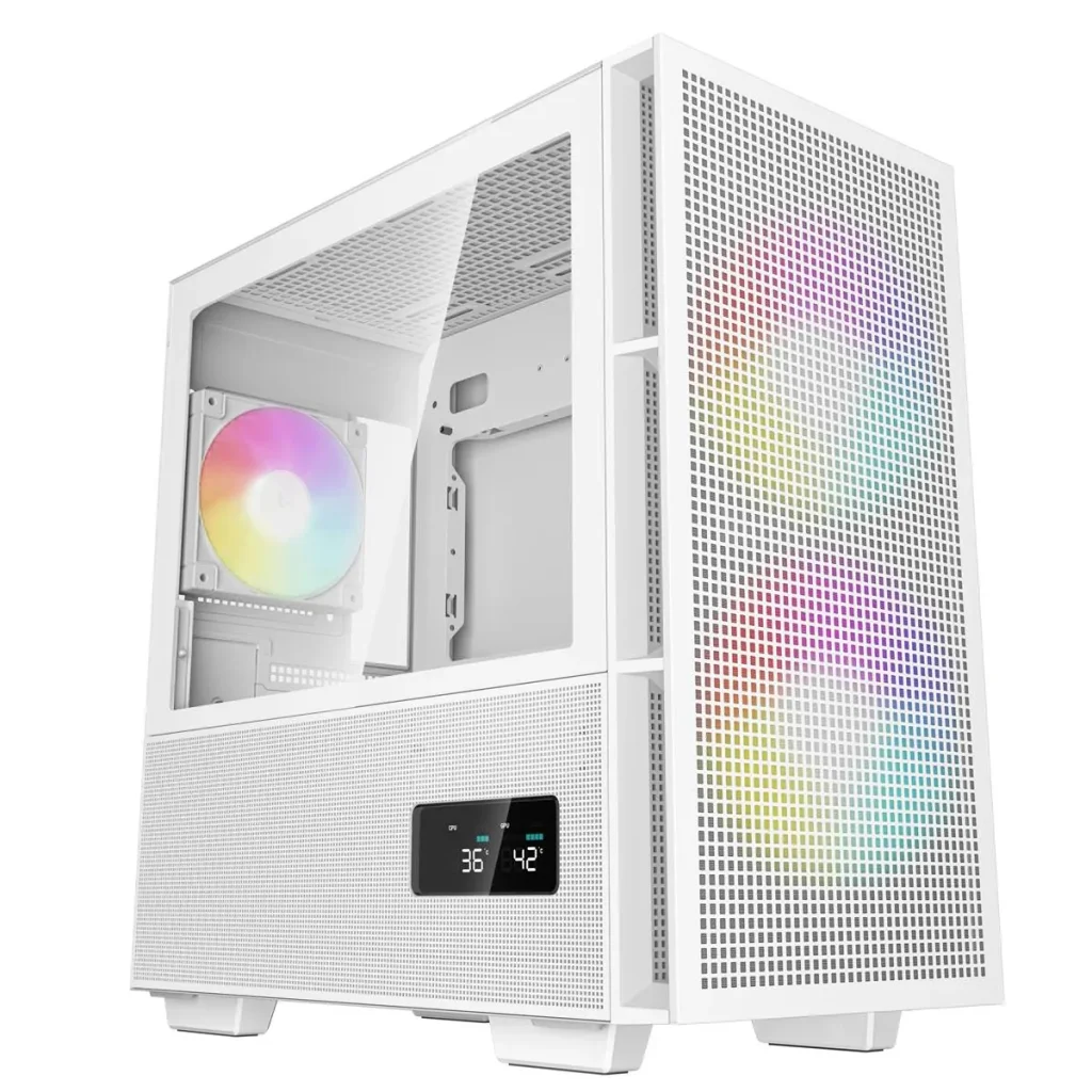 Корпус DeepCool CH360 Digital White (R-CH360-WHAPE3D-G-1) без БЖ UA