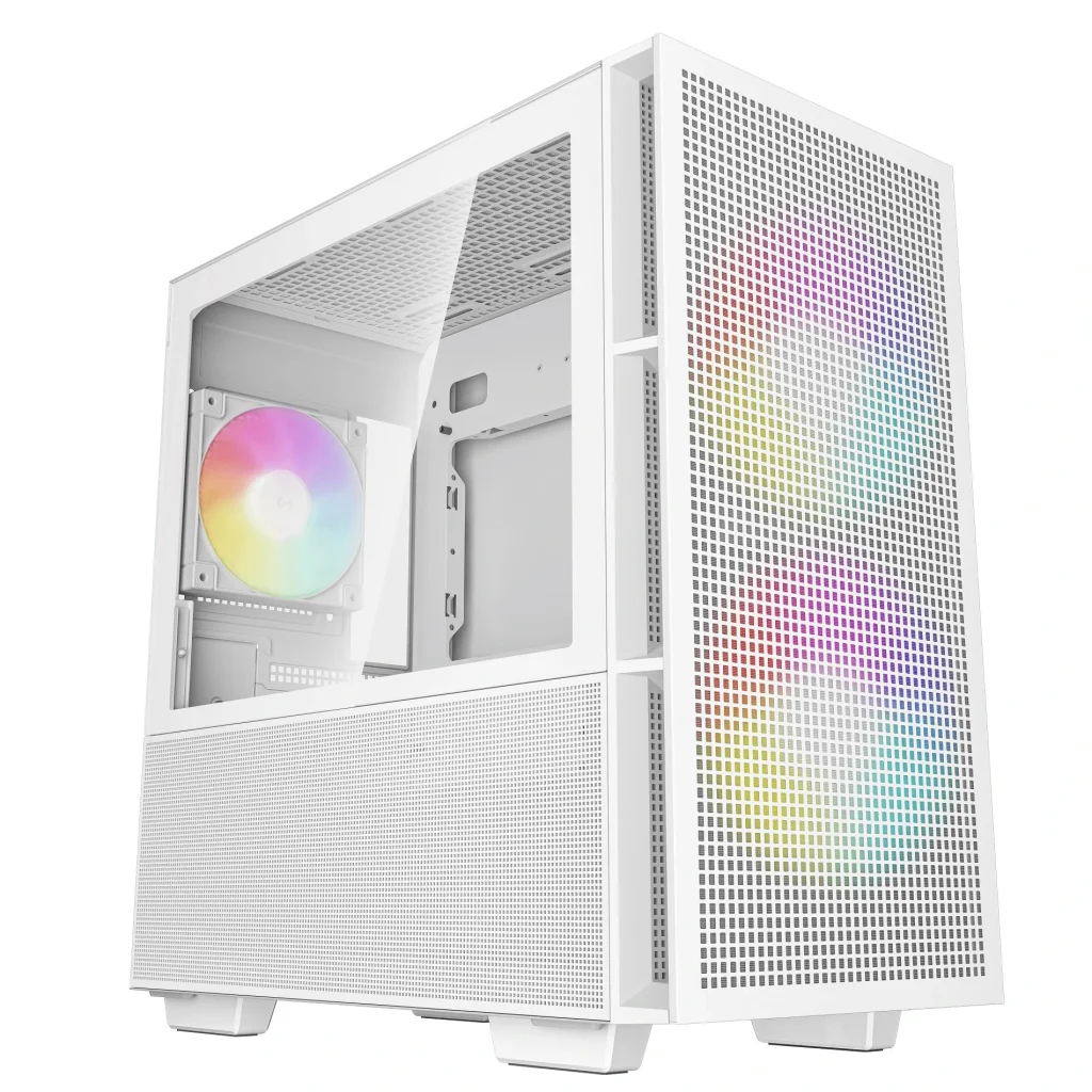 Корпус DeepCool CH360 White (R-CH360-WHAPE3-G-1) без БЖ UA