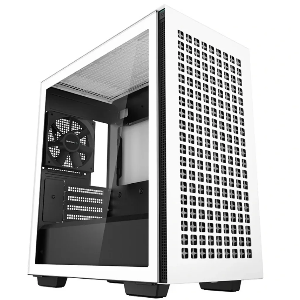 Корпус DeepCool CH370 White (R-CH370-WHNAM1-G-1) без БЖ UA