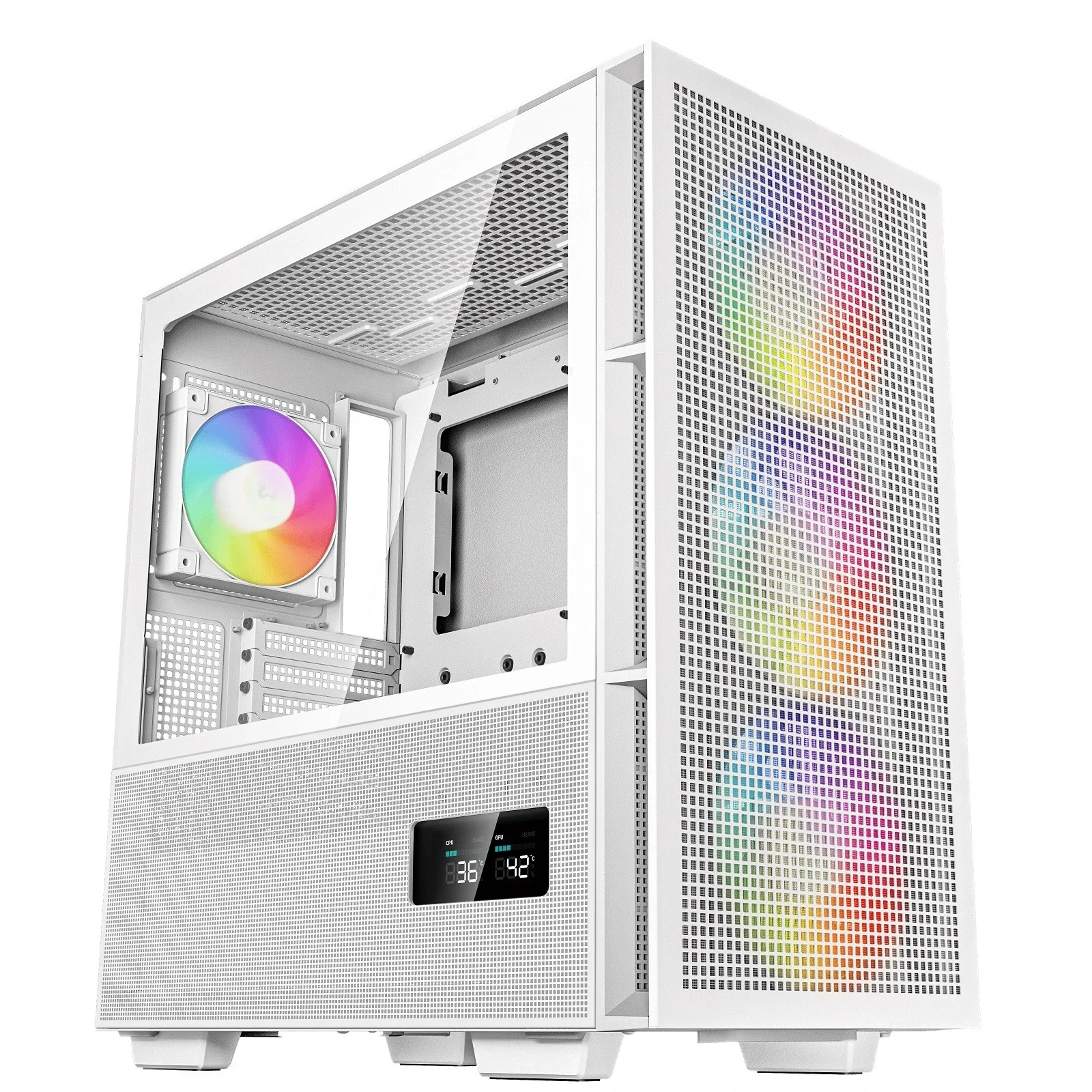 Корпус DeepCool CH560 Digital White (R-CH560-WHAPE4D-G-1) без БП UA