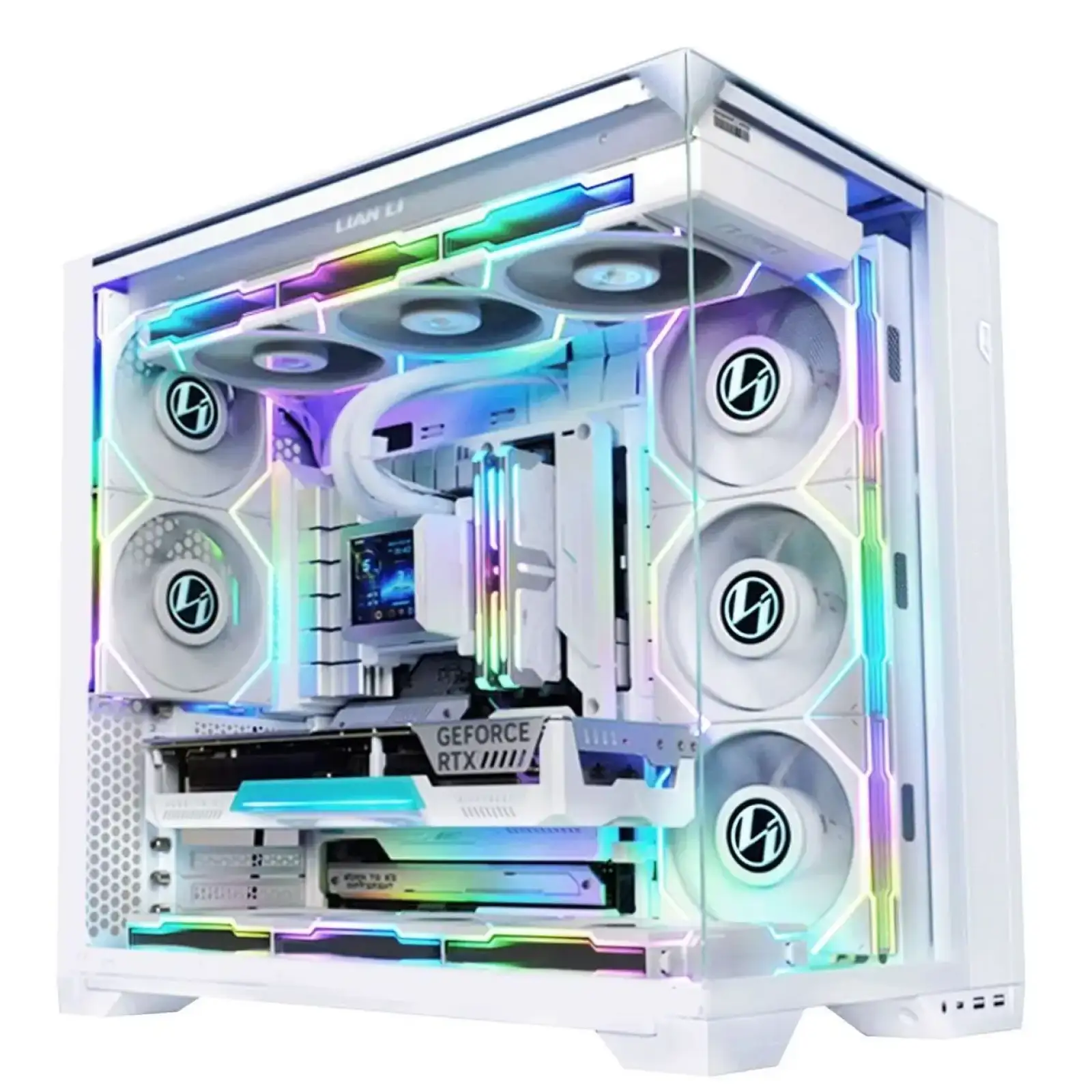 Корпус Lian Li O11 Vision Compact White (G99.O11VPW.00) без БЖ UA