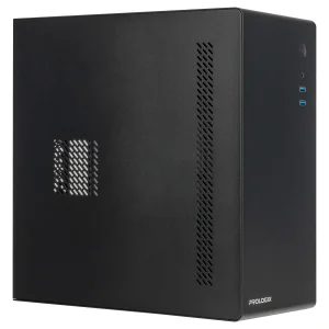 Корпус Prologix E105 400W 12см, 2xUSB3.0, Black UA
