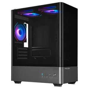 Корпус Prologix Lumi GM-01AB Glass Black UA