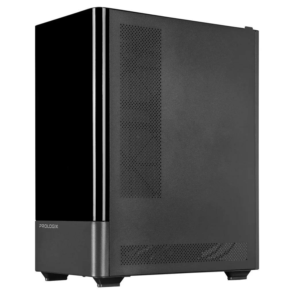 Корпус Prologix Lumi GM-01AB Glass Black UA