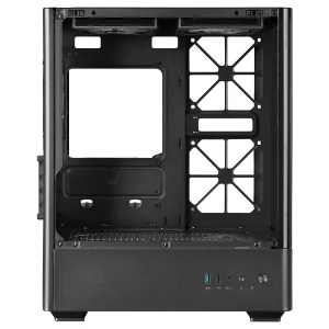 Корпус Prologix Lumi GM-01AB Glass Black UA