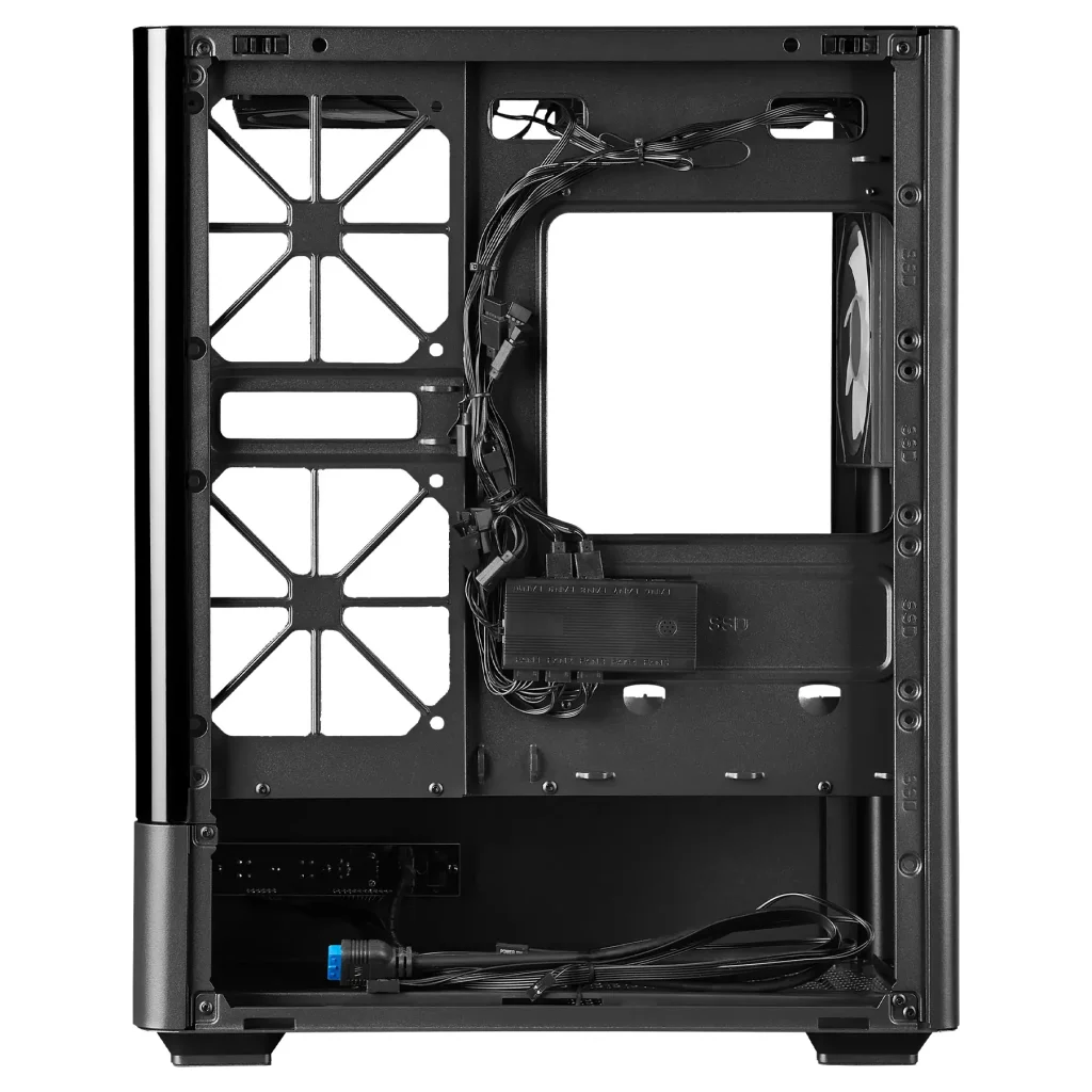 Корпус Prologix Lumi GM-01AB Glass Black UA