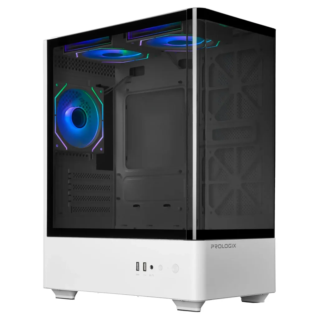 Корпус Prologix Lumi GM-01AW Glass White UA