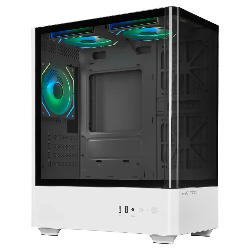 Корпус Prologix Lumi GM-01AW Glass White UA
