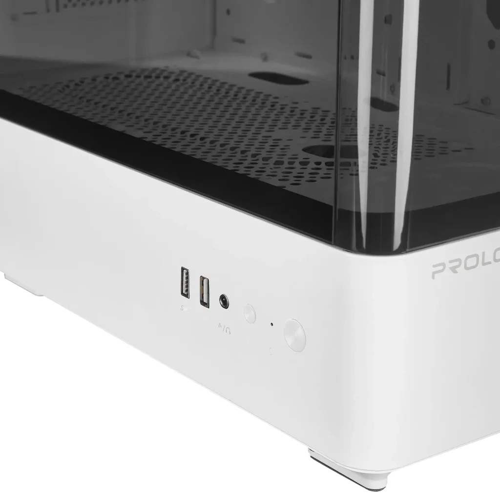 Корпус Prologix Lumi GM-01AW Glass White UA
