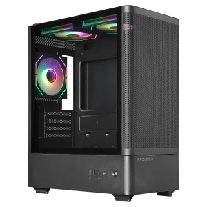 Корпус Prologix Lumi GM-01MAB Mesh Black UA