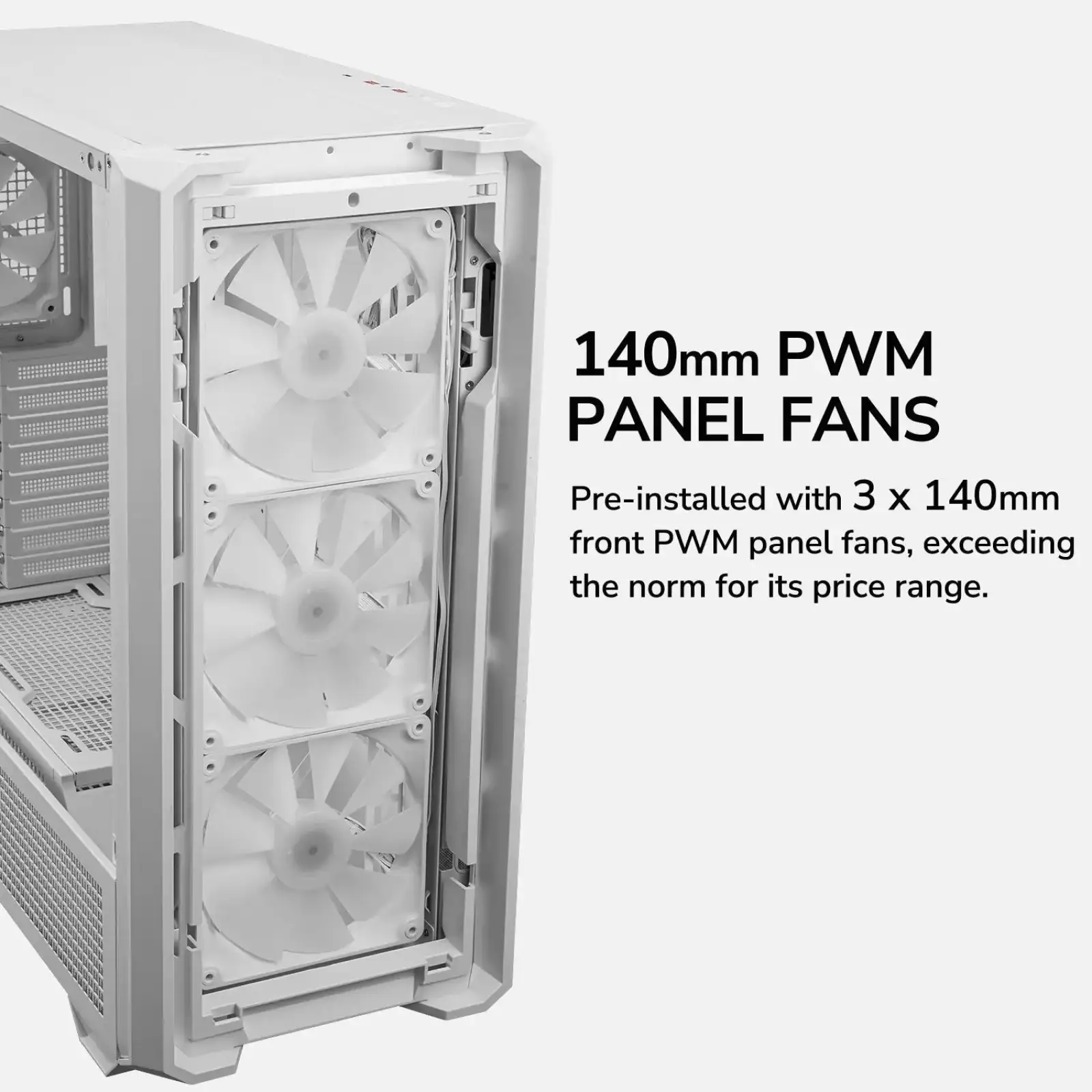 Корпус Cougar MX600 RGB White без БП UA
