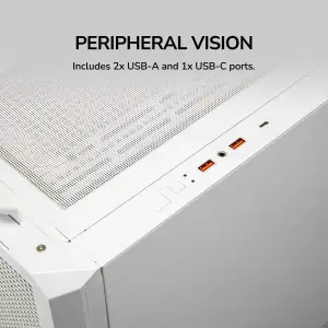 Корпус Cougar MX600 RGB White без БП UA
