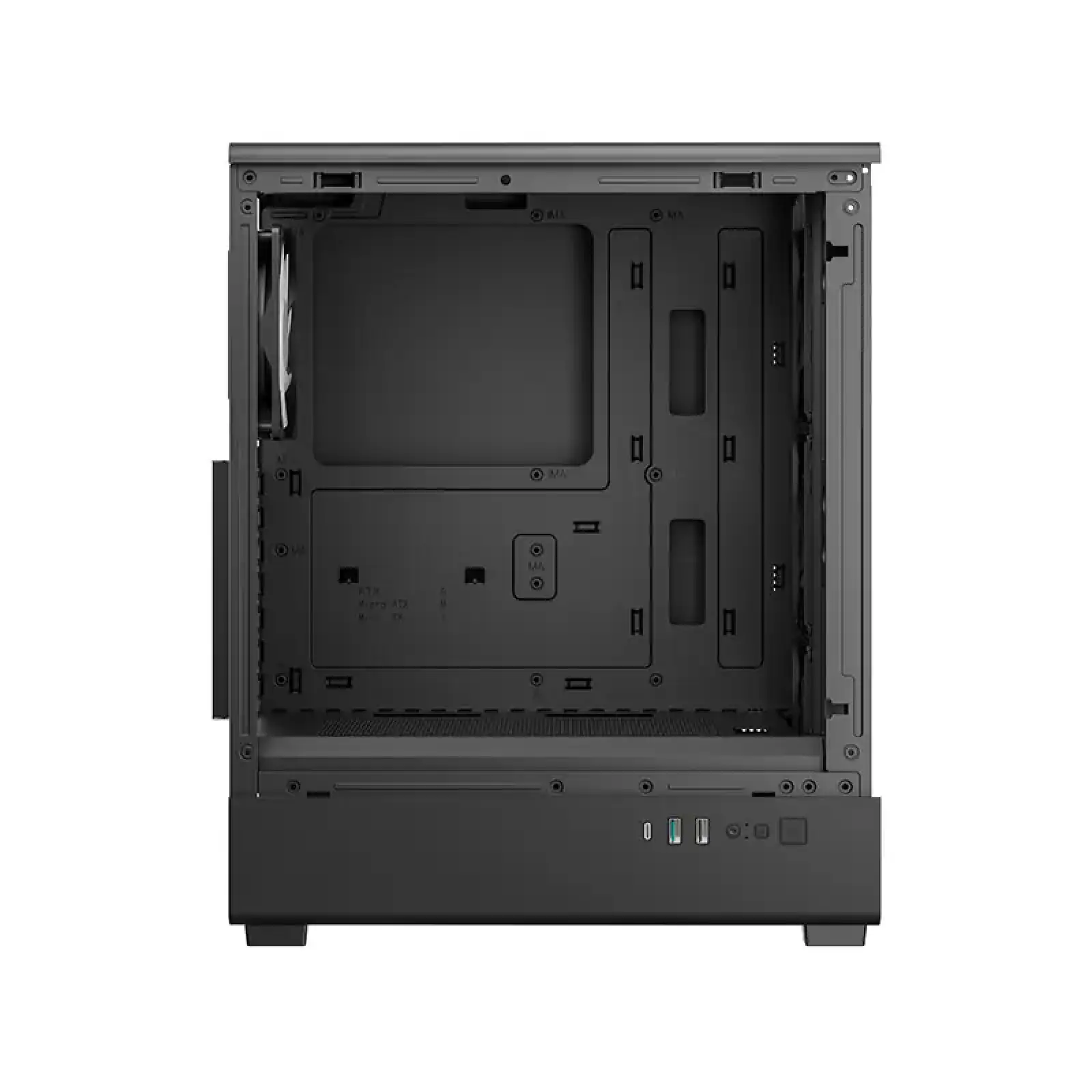 Корпус DeepCool CC550 4F Black (R-CC550BKANA4-G) UA