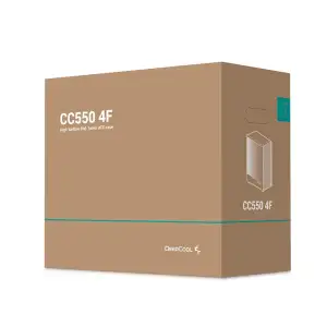 Корпус DeepCool CC550 4F Black (R-CC550BKANA4-G) UA