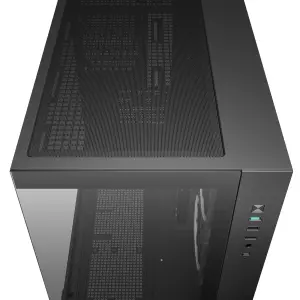Корпус DeepCool CG330 3F Black (R-CG330-BKNGM3-G) без БЖ UA