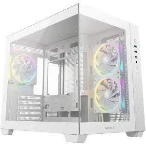 Корпус DeepCool CG330 3F White (R-CG330-WHNGM3-G) без БЖ UA