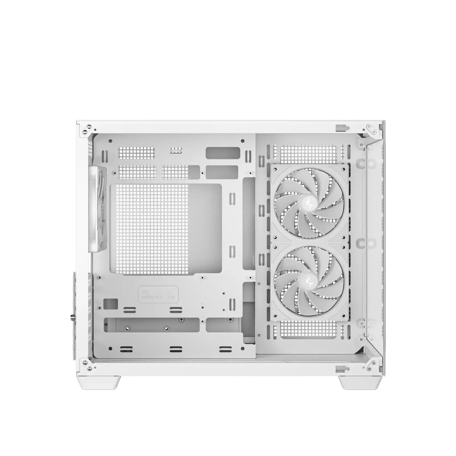 Корпус DeepCool CG330 3F White (R-CG330-WHNGM3-G) без БЖ UA