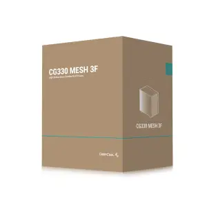 Корпус DeepCool CG330 Mesh 3F Black (R-CG330MESH-BKANM3-G) UA