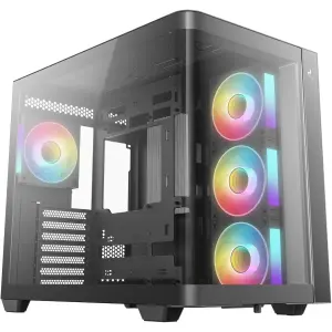 Корпус DeepCool CG530U 4F Black (R-CG530U-BKAGA4-G) без БЖ UA