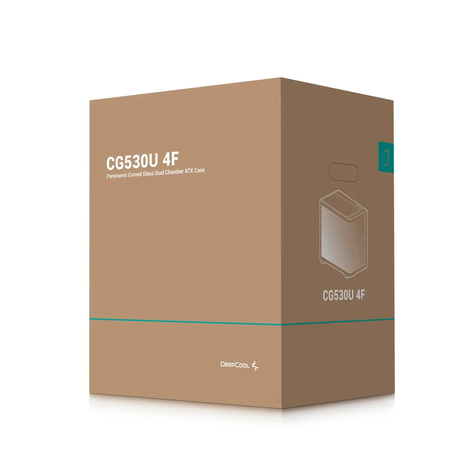 Корпус DeepCool CG530U 4F Black (R-CG530U-BKAGA4-G) без БЖ UA