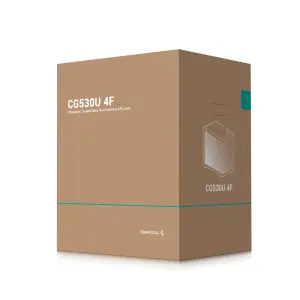 Корпус DeepCool CG530U 4F Black (R-CG530U-BKAGA4-G) без БЖ UA