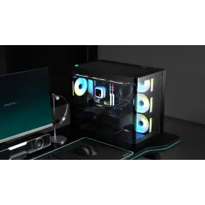 Корпус DeepCool CG530U 4F Black (R-CG530U-BKAGA4-G) без БЖ UA