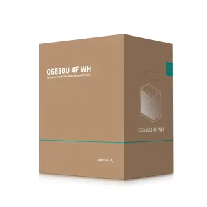 Корпус DeepCool CG530U 4F White (R-CG530U-WHAGA4-G) без БЖ UA