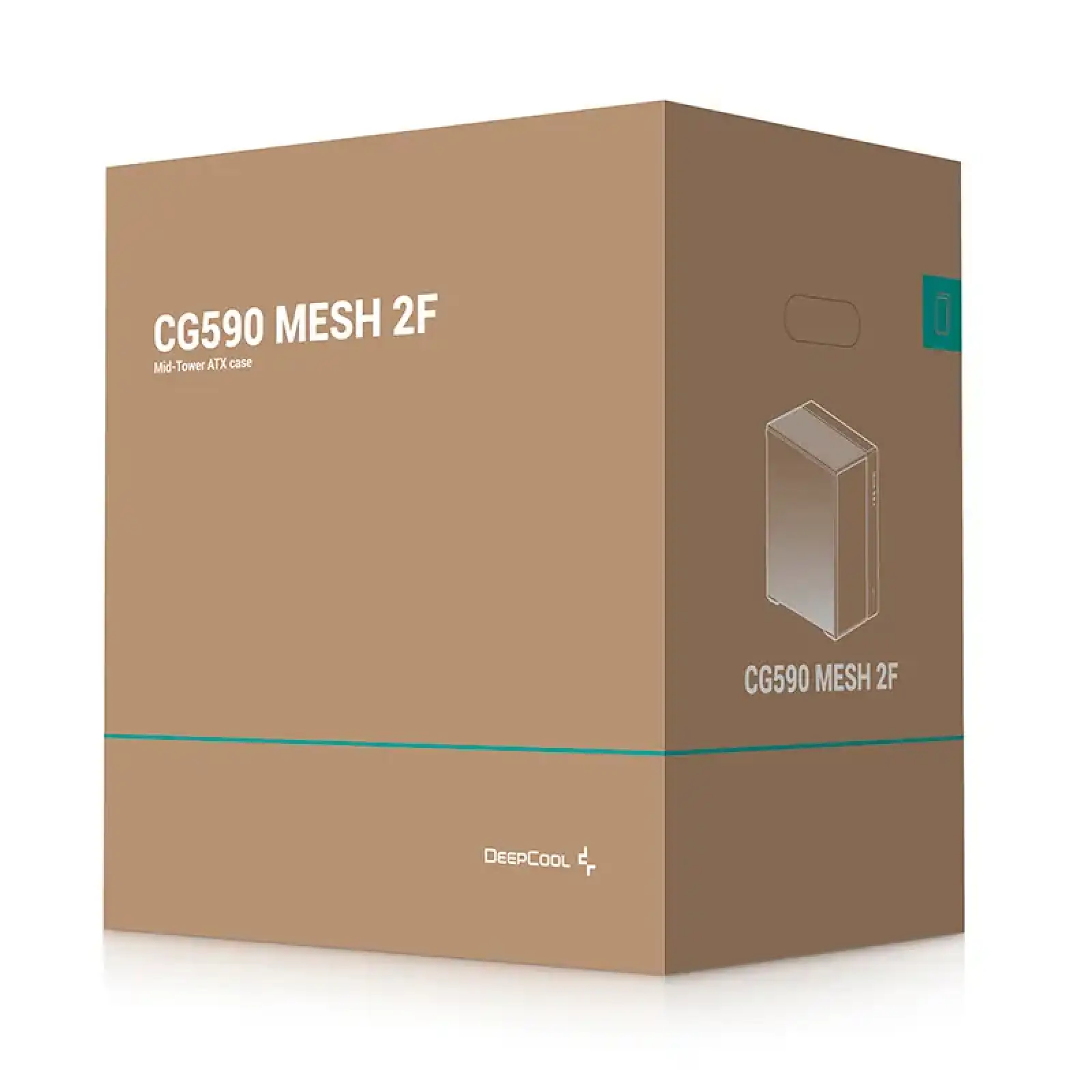 Корпус DeepCool CG590 Mesh 2F Black (R-CG590MESH-BKANA2-G) UA