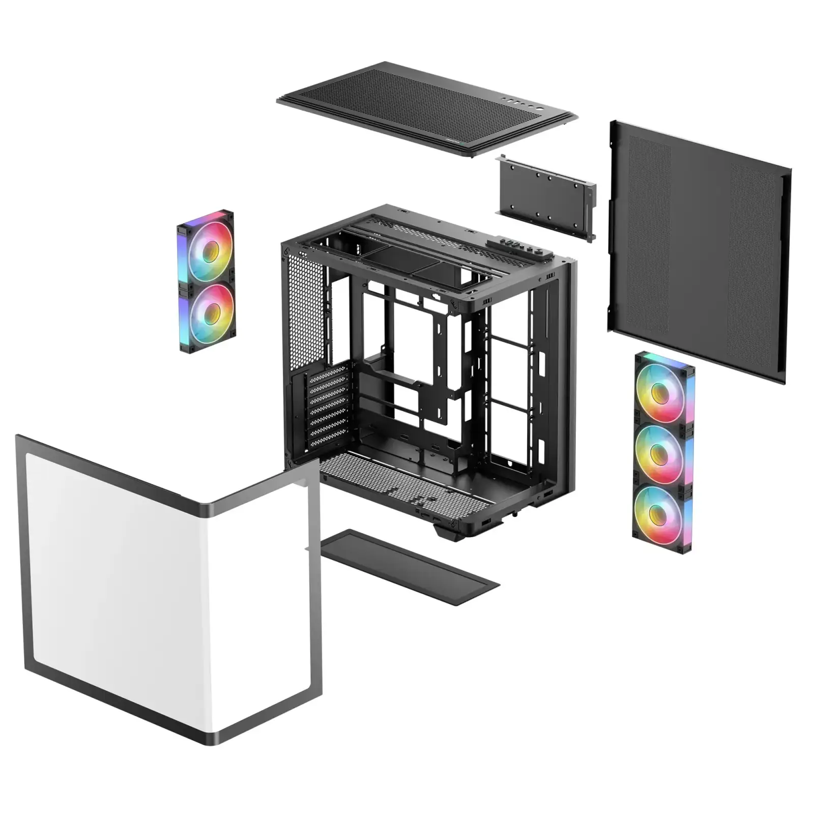Корпус DeepCool CG590U 5F Black (R-CG590U-BKAGA5-G) UA