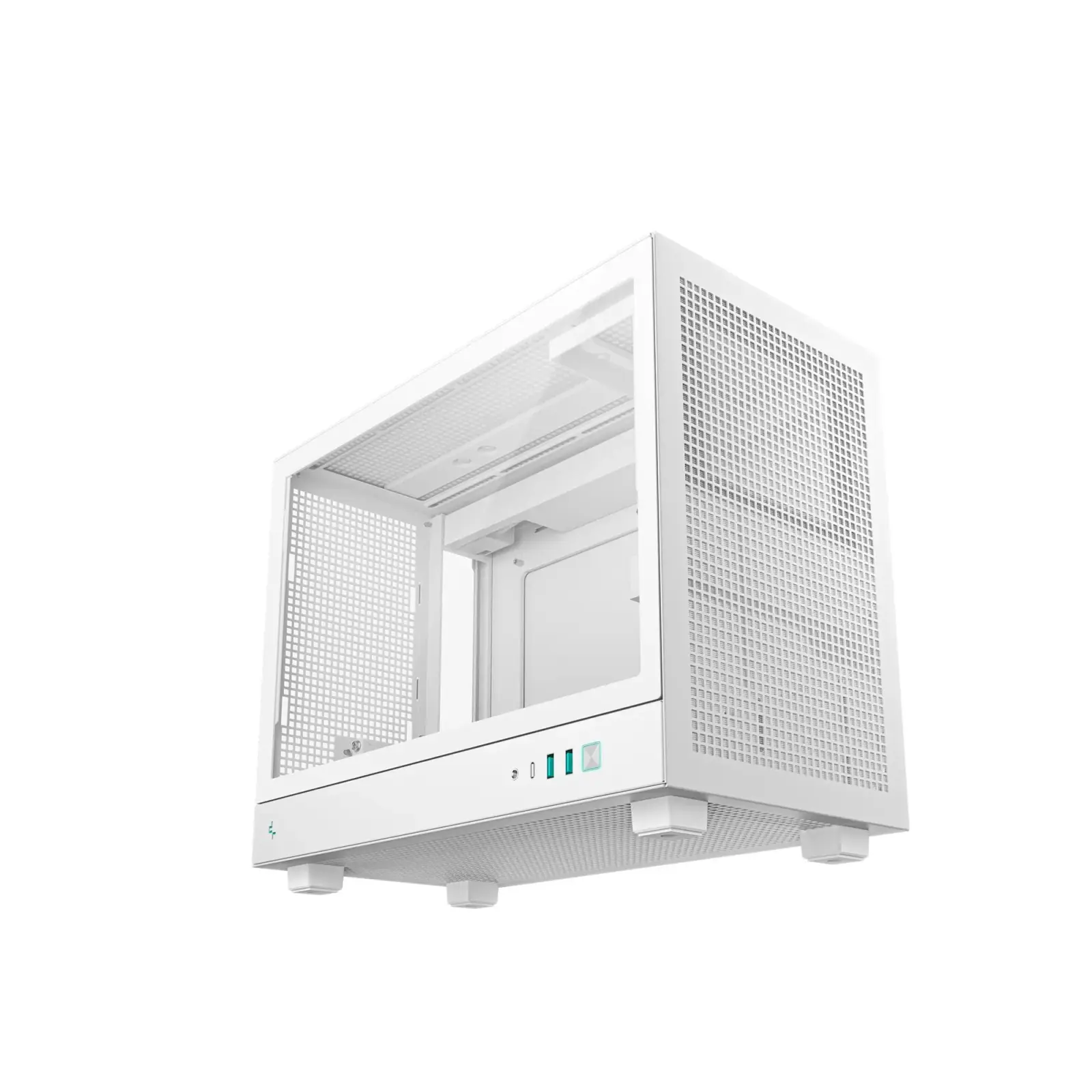 Корпус DeepCool CH160 Plus White (R-CH160-WHNGM0-G) без БЖ UA