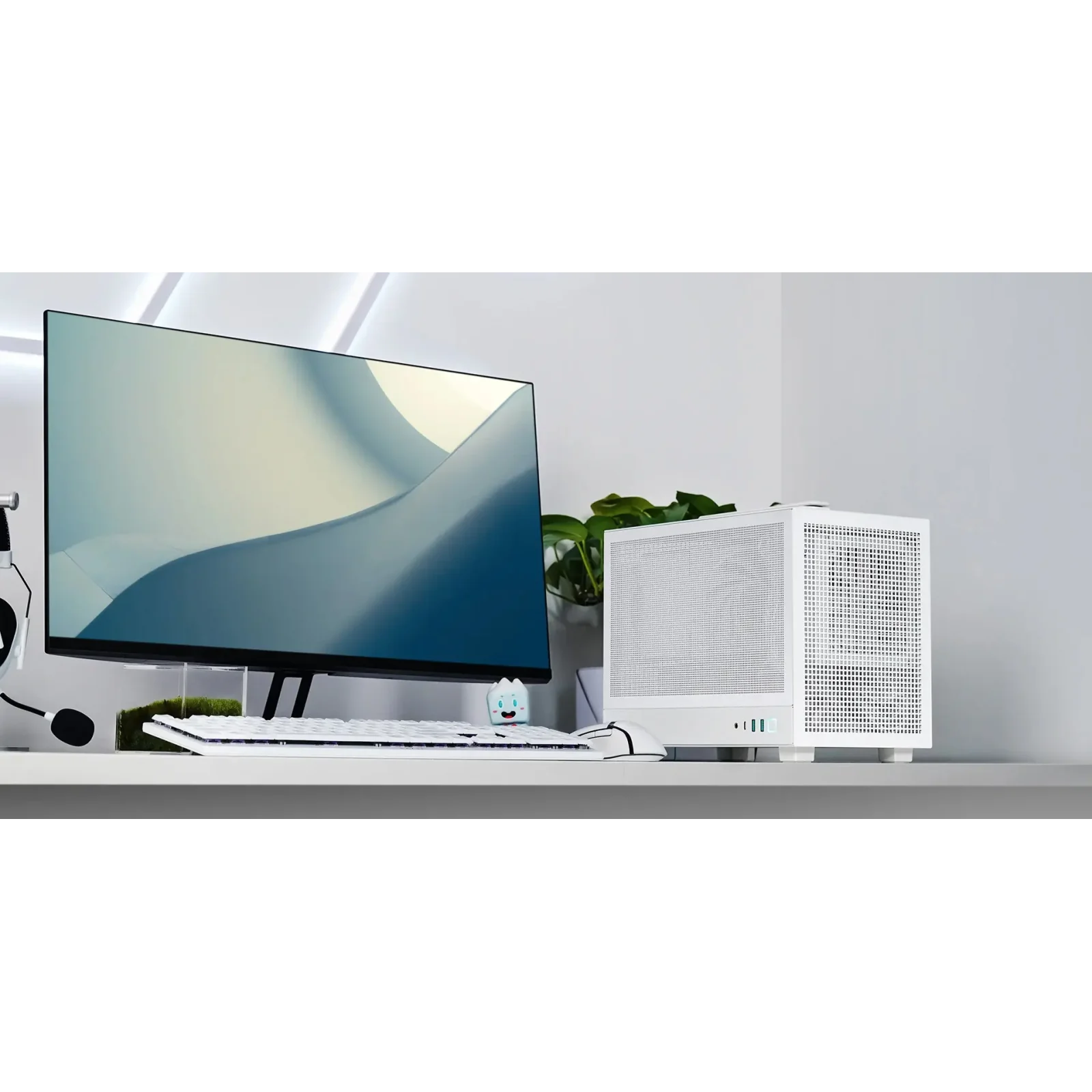 Корпус DeepCool CH160 Mesh White (R-CH160-WHNMI0-G-1) без БП UA