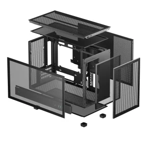 Корпус DeepCool CH260 Black (R-CH260-BKNGM0-G-1) без БЖ UA