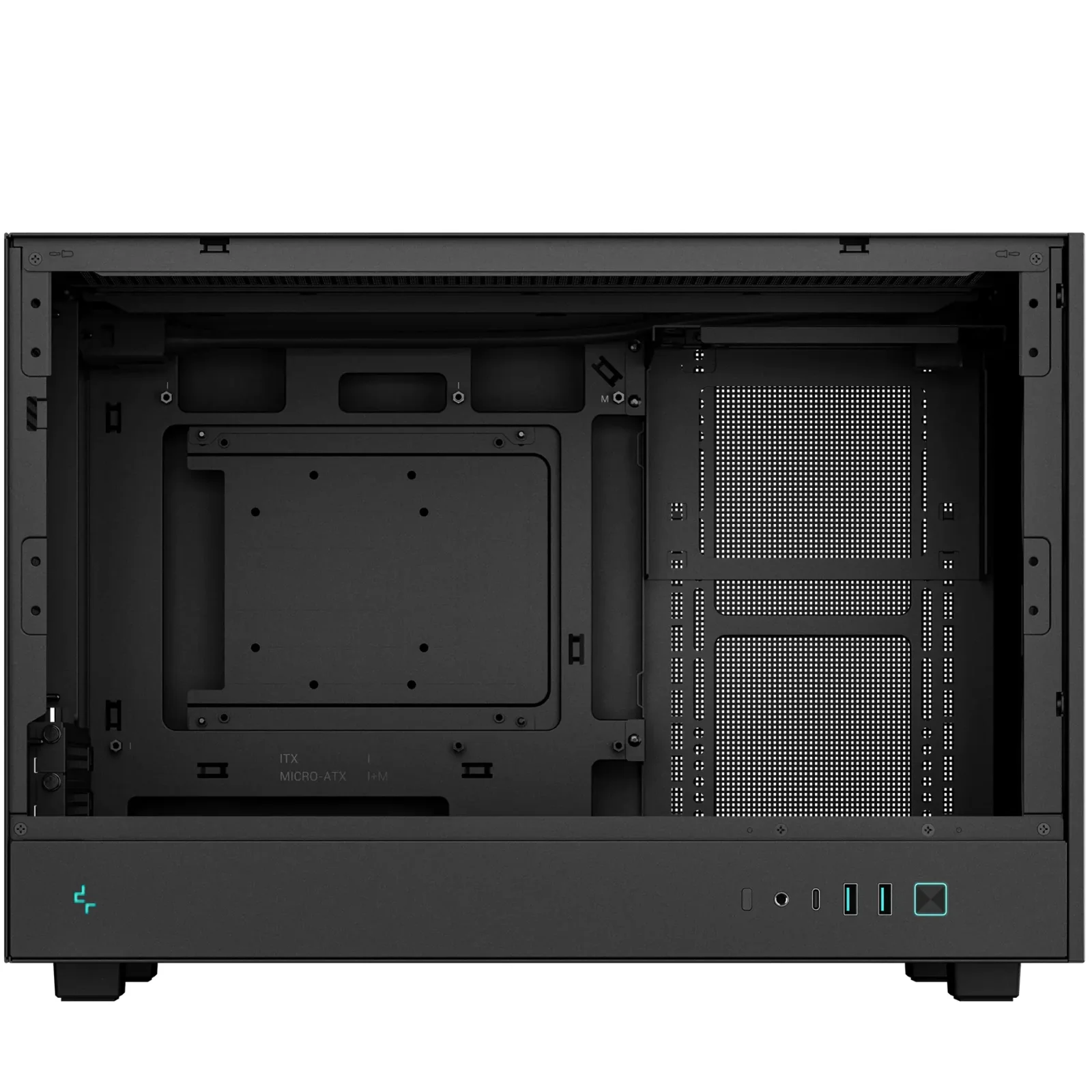 Корпус DeepCool CH260 Black (R-CH260-BKNGM0-G-1) без БЖ UA