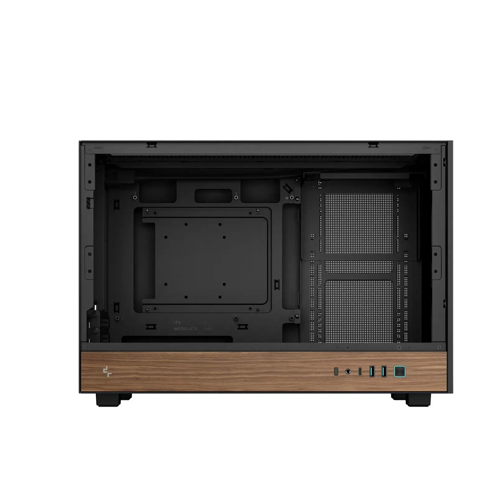 Корпус DeepCool CH260 Wood Black (R-CH260-BKNWM0-G-1) UA