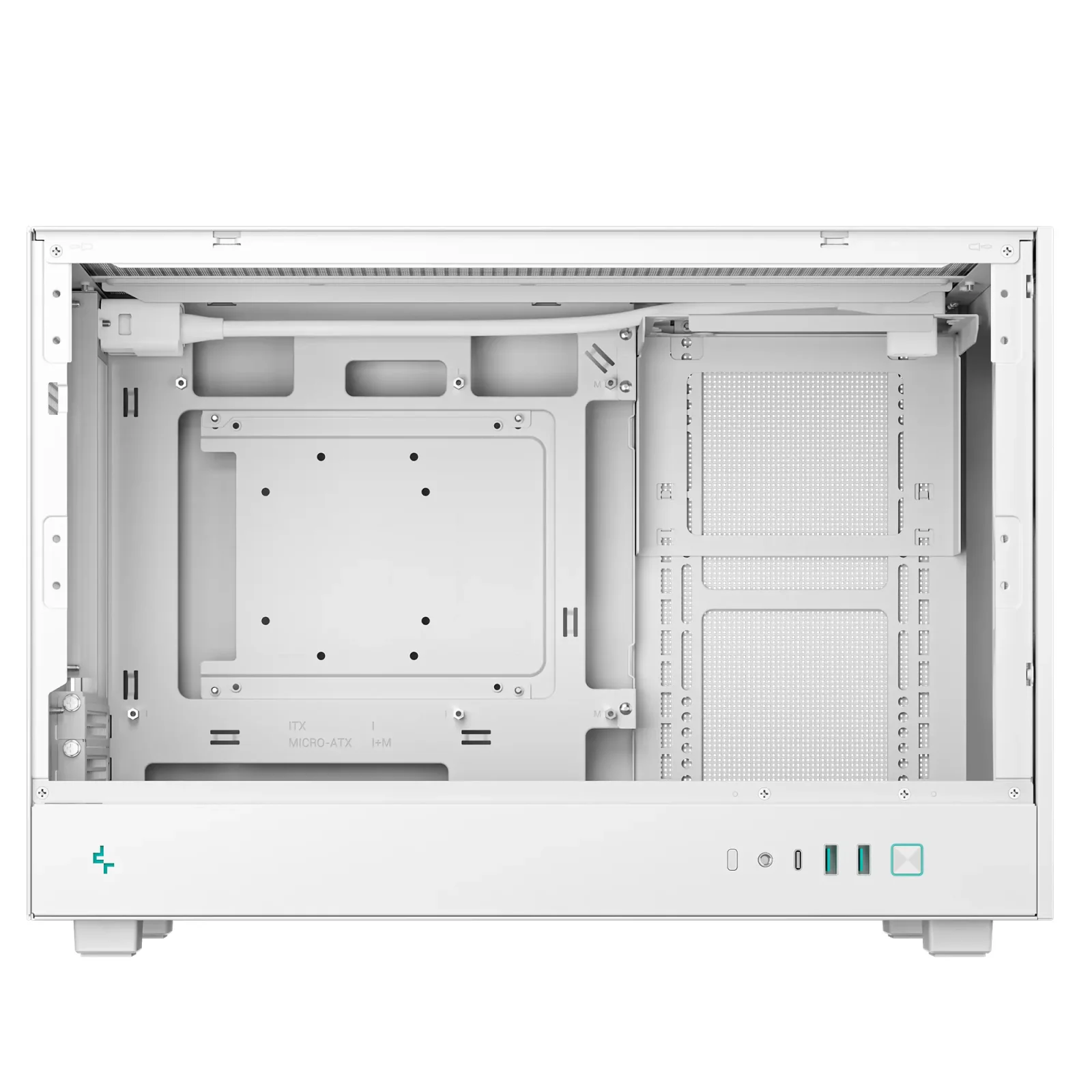 Корпус DeepCool CH260 White (R-CH260-WHNGM0-G-1) без БП UA